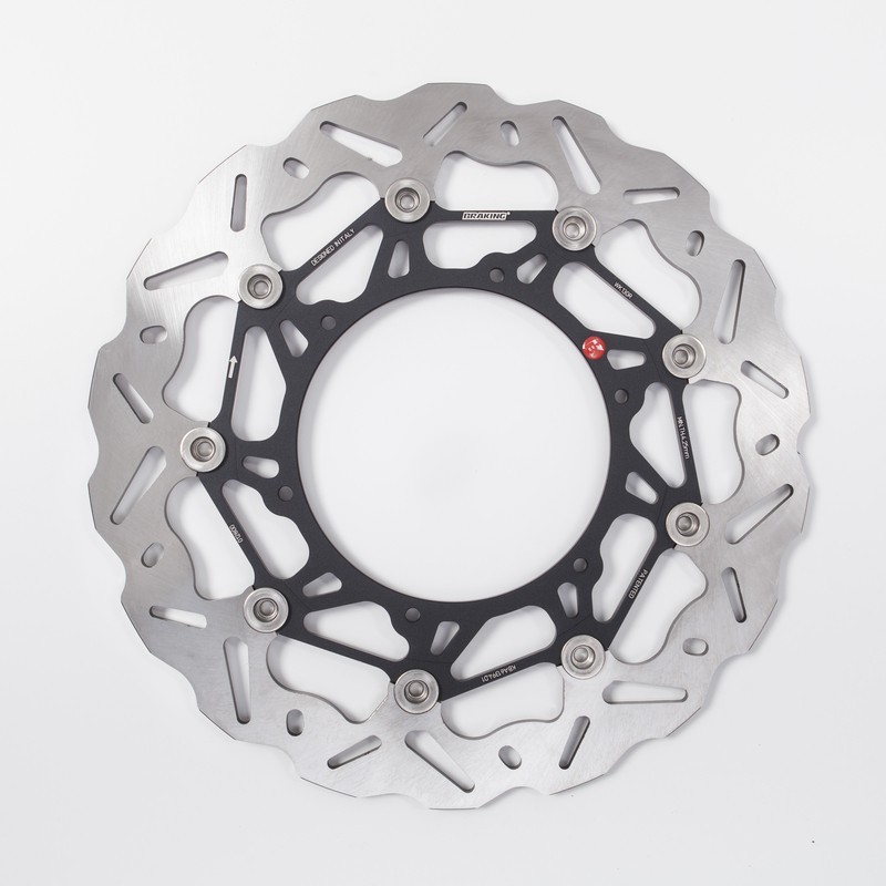Disque de frein BRAKING SK2 pétale flottant - ref WK130R
