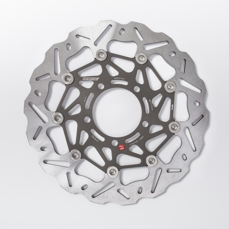 Disque de frein BRAKING SK2 pétale flottant - ref WK122L