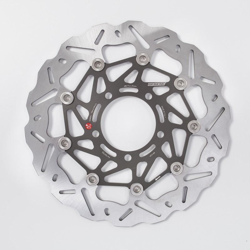 Disque de frein BRAKING SK2 pétale flottant - ref WK122R