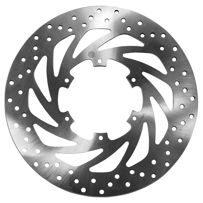Disco de freno fijo redondo BREMBO Serie Oro - ref 68B407G5