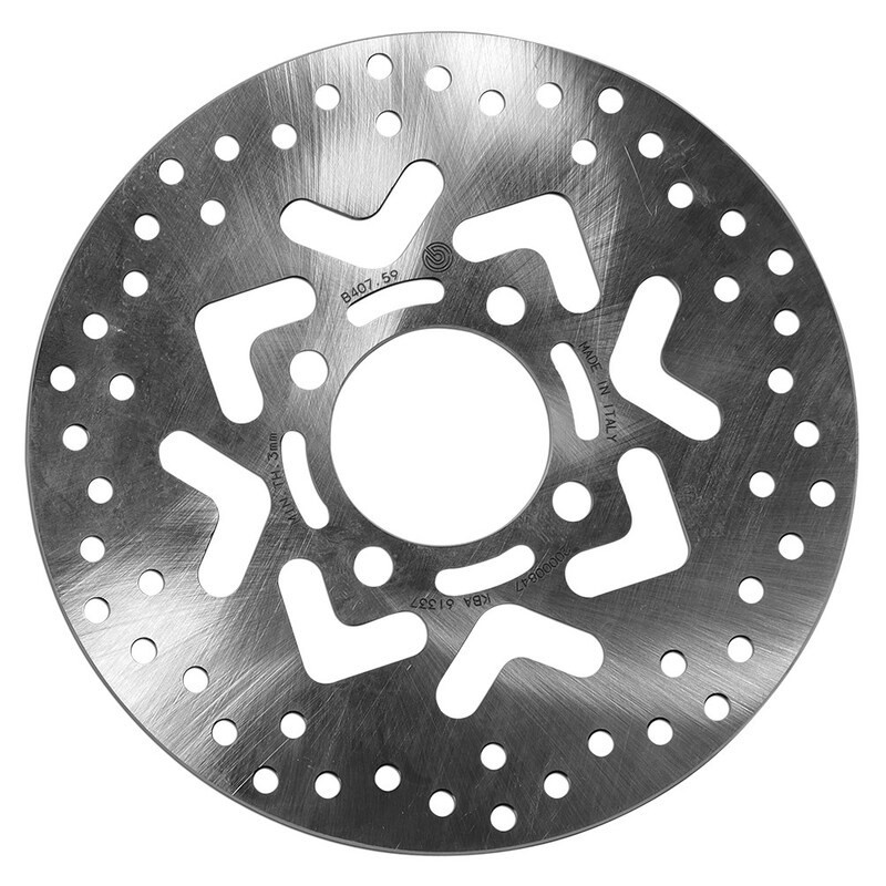 Disco freno fisso tondo BREMBO Serie Oro - ref 68B40759