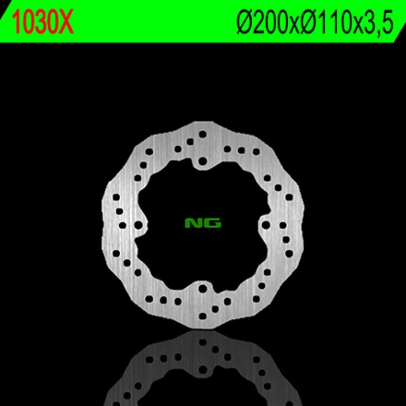 Disque de frein NG BRAKES pétale fixe - ref 1030X
