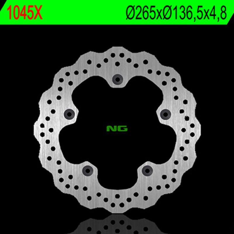 NG BRAKES fixed wave brake disc - ref 1045X