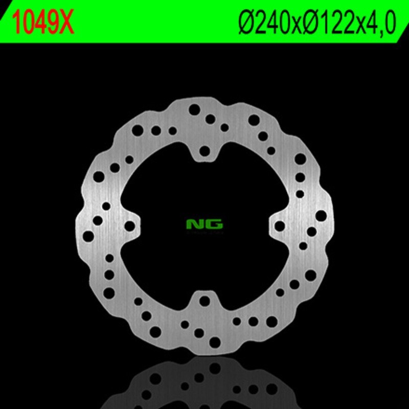 Disque de frein NG BRAKES pétale fixe - ref 1049X