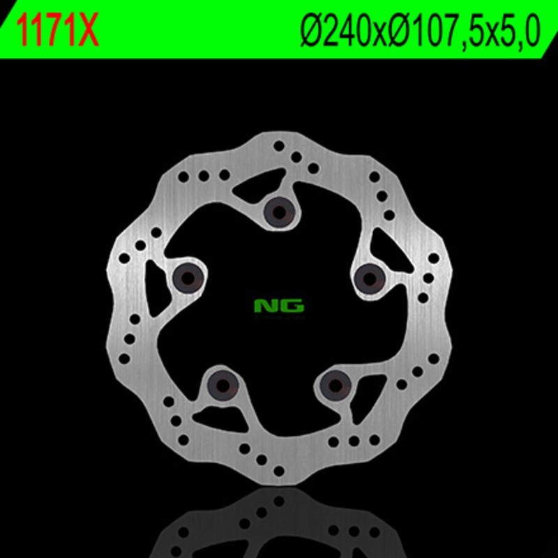 NG BRAKES fixed wave brake disc - ref 1171X