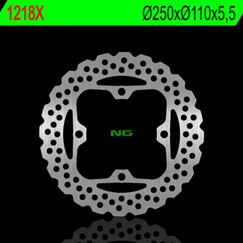 NG BRAKES fixed wave brake disc - ref 1218X