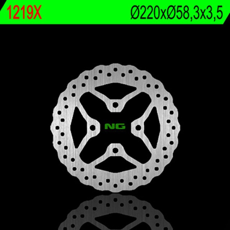 NG BRAKES fixed wave brake disc - ref 1219X