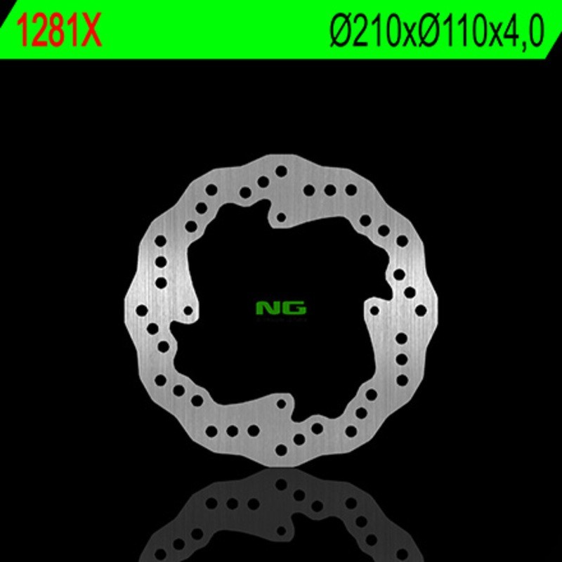 NG BRAKES fixed wave brake disc - ref 1281X