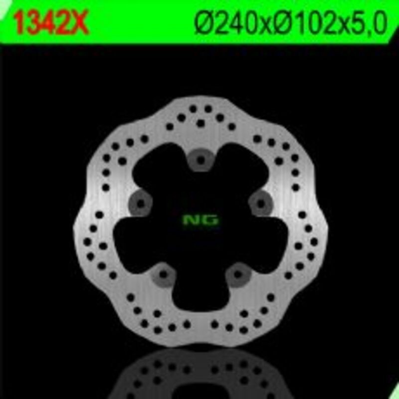 NG BRAKES fixed wave brake disc - ref 1342X