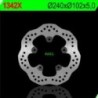 NG BRAKES fixed wave brake disc - ref 1342X