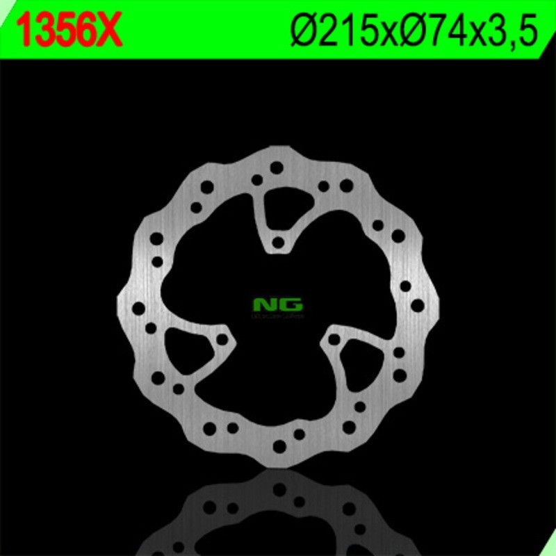 NG BRAKES fixed wave brake disc - ref 1356X