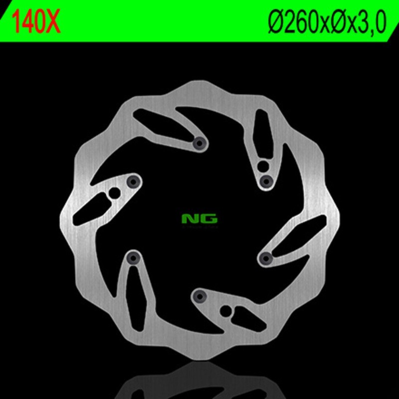 NG BRAKES fixed wave brake disc - ref 140X