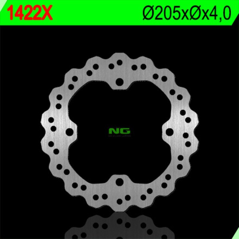 NG BRAKES fixed wave brake disc - ref 1422X