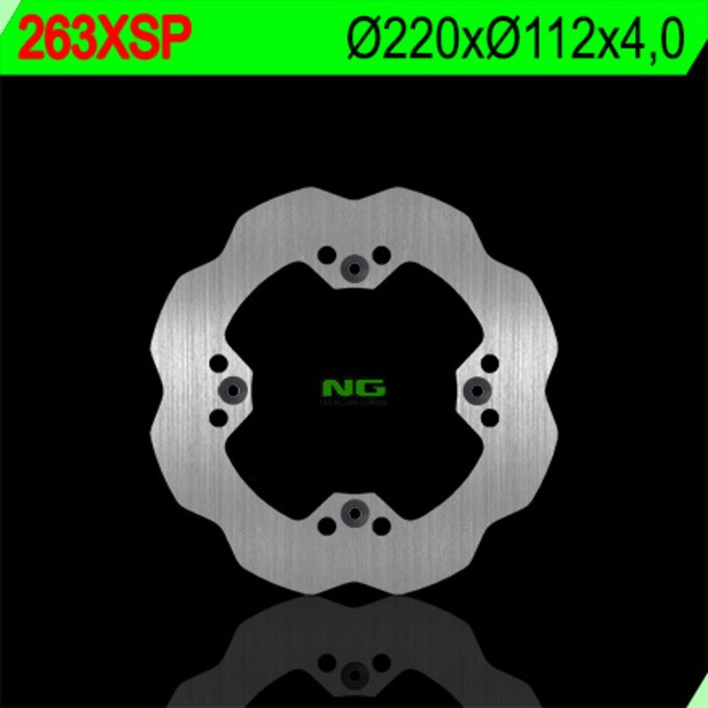 NG BRAKES disco freno ondulato fisso - ref 263XSP