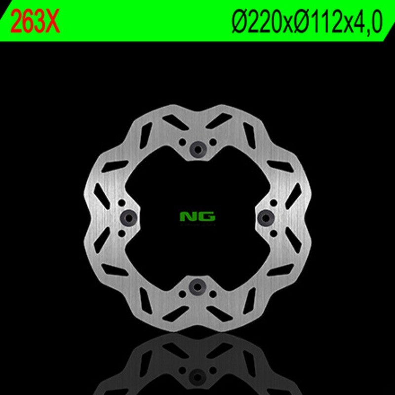 NG BRAKES disco freno ondulato fisso - ref 263X