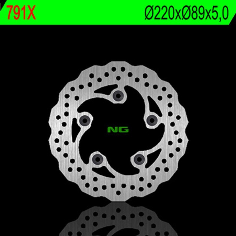NG BRAKES disco freno ondulato fisso - ref 791X
