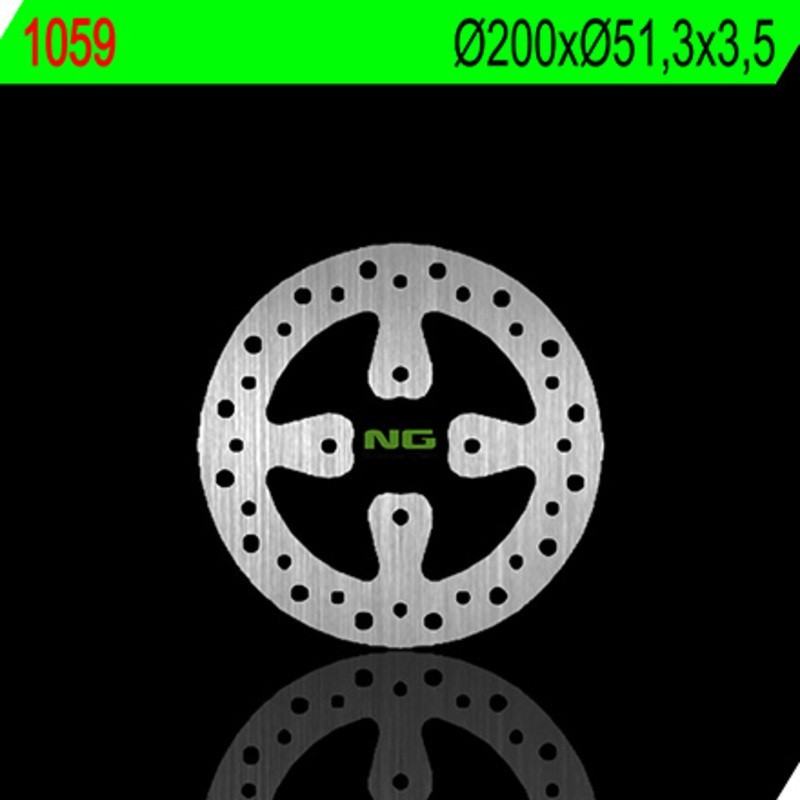 NG BRAKES fixed wave brake disc - ref 1059X