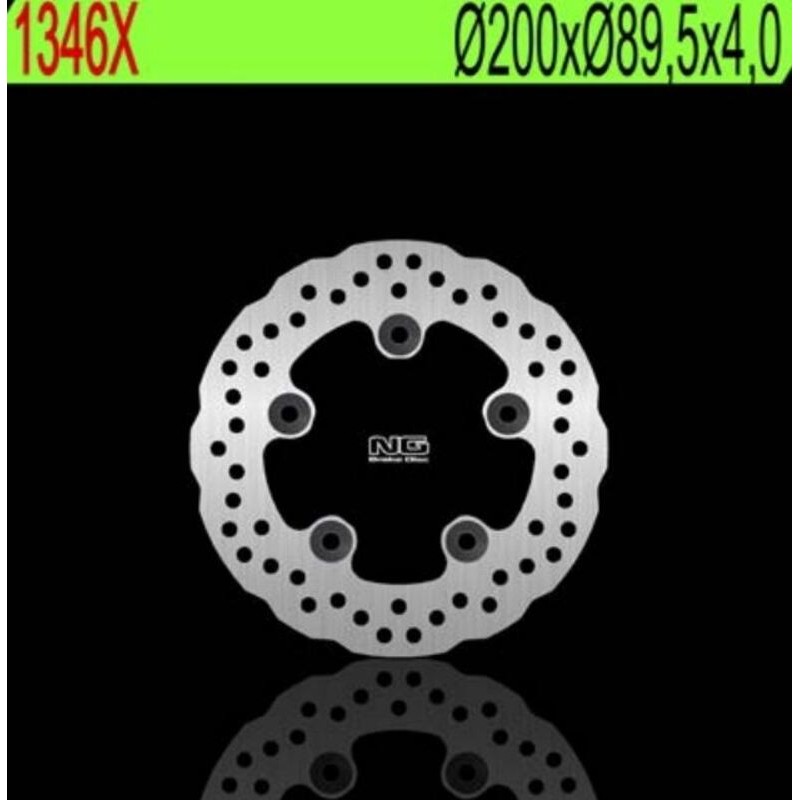 NG BRAKES fixed wave brake disc - ref 1346X