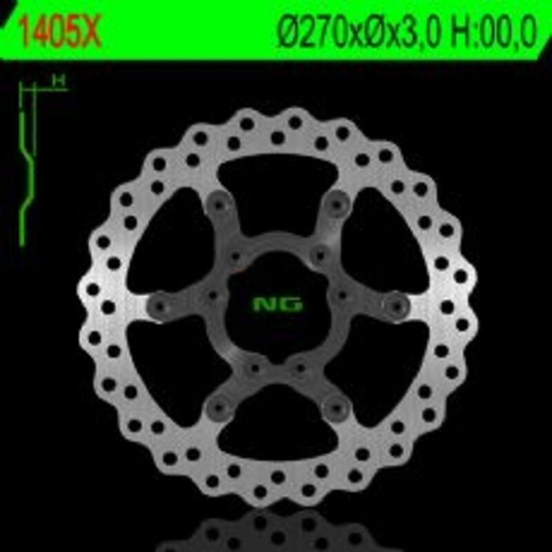 Frenos de disco ondulado flotante NG BRAKES - ref 1405X