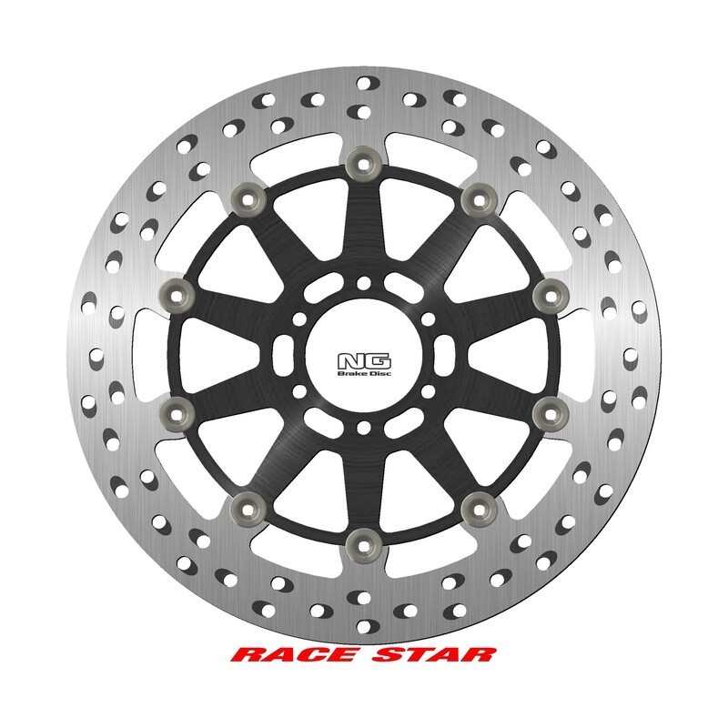 NG BRAKES Race Star ronde zwevende remschijf - ref 1597ZG