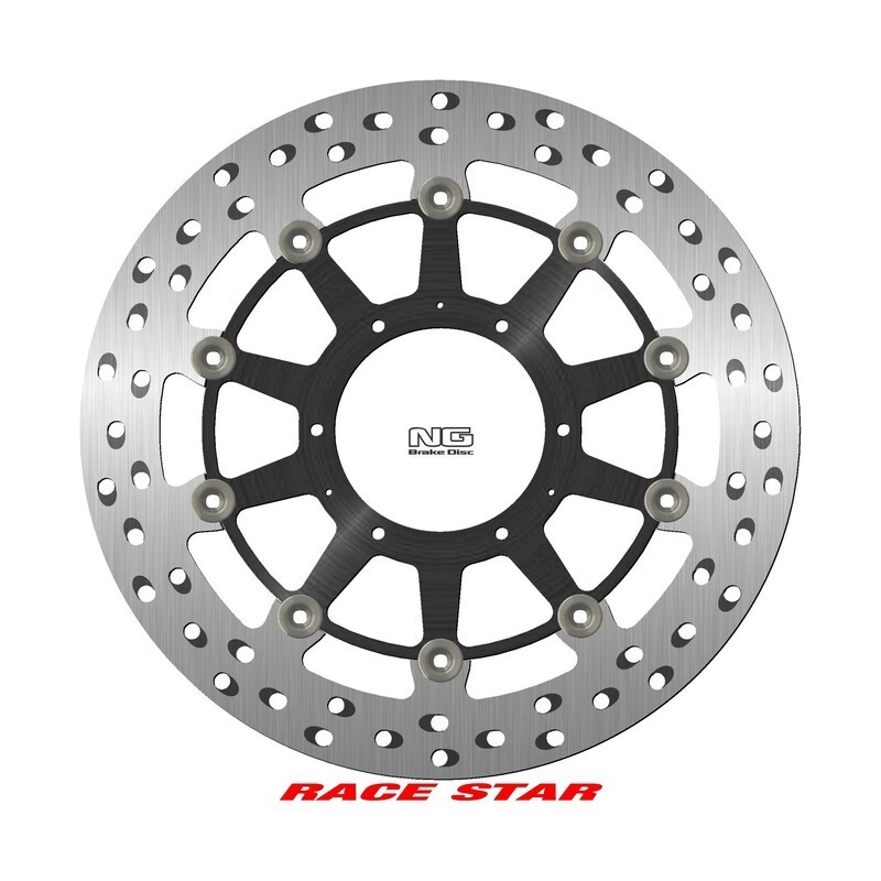 NG BRAKES Race Star rund flytande bromsskiva - ref 1833ZG