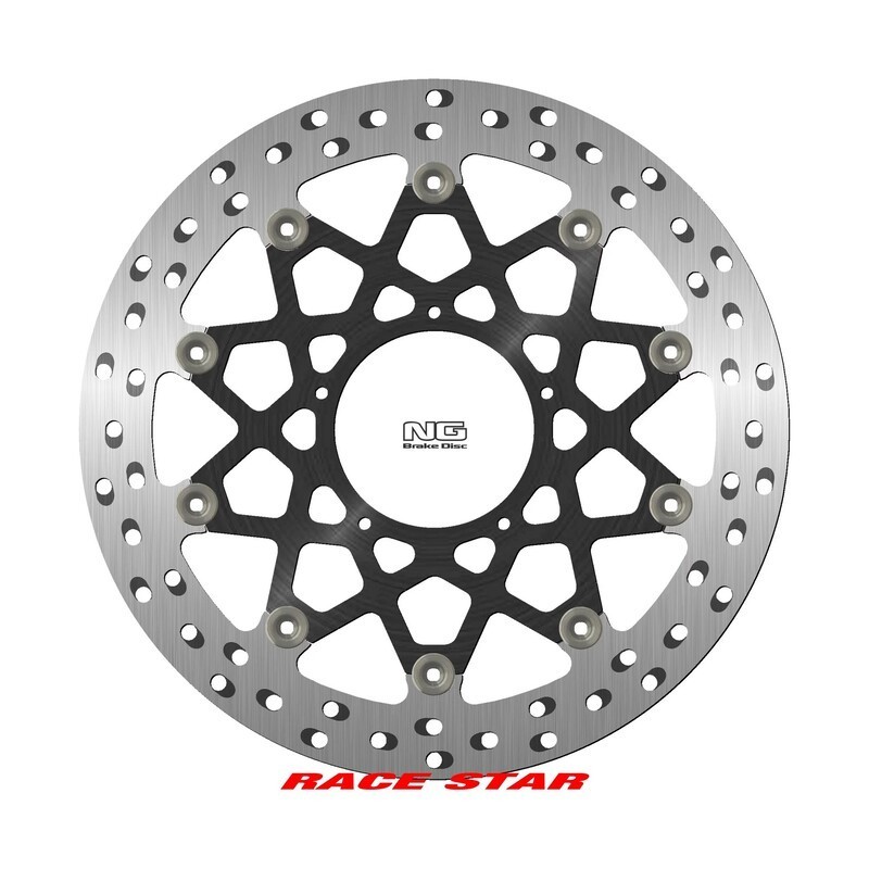 NG BRAKES Race Star ronde zwevende remschijf - ref 1933ZG
