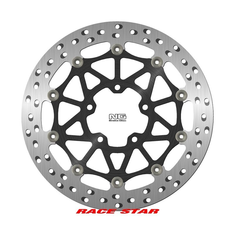 NG BRAKES Race Star ronde zwevende remschijf - ref 1919ZG