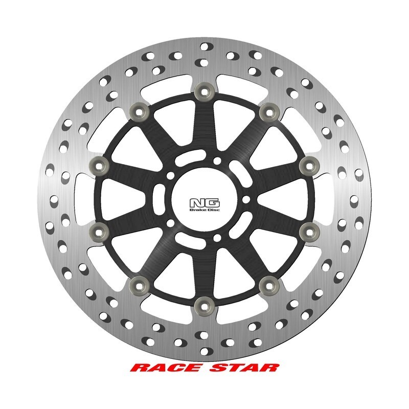 NG BRAKES Race Star rund flytande bromsskiva - ref 1565ZG