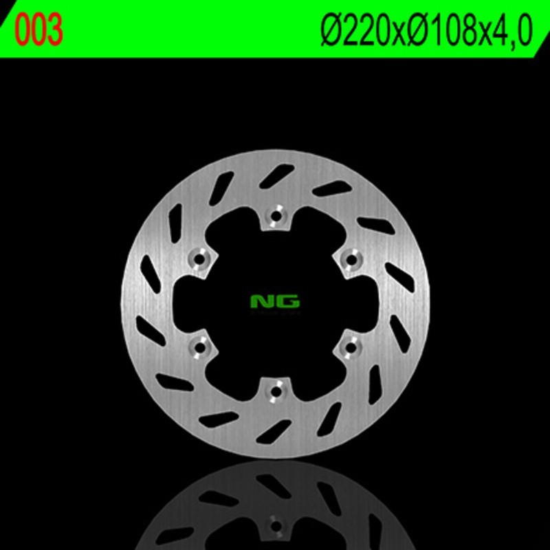 NG BRAKES ronde vaste remschijf - ref 003
