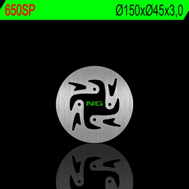 NG BRAKES round fixed brake disc - ref 650SP