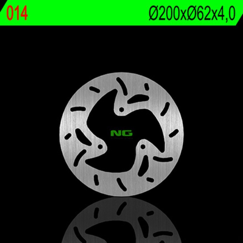 NG BRAKES rund fast bromsskiva - ref 014