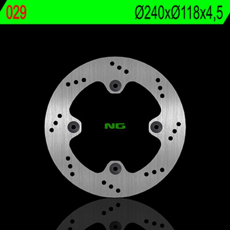 NG BRAKES ronde vaste remschijf - ref 029
