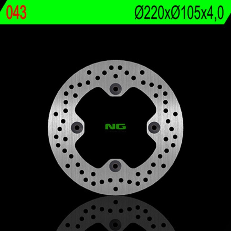 Disco de freno fijo redondo NG BRAKES - ref 043