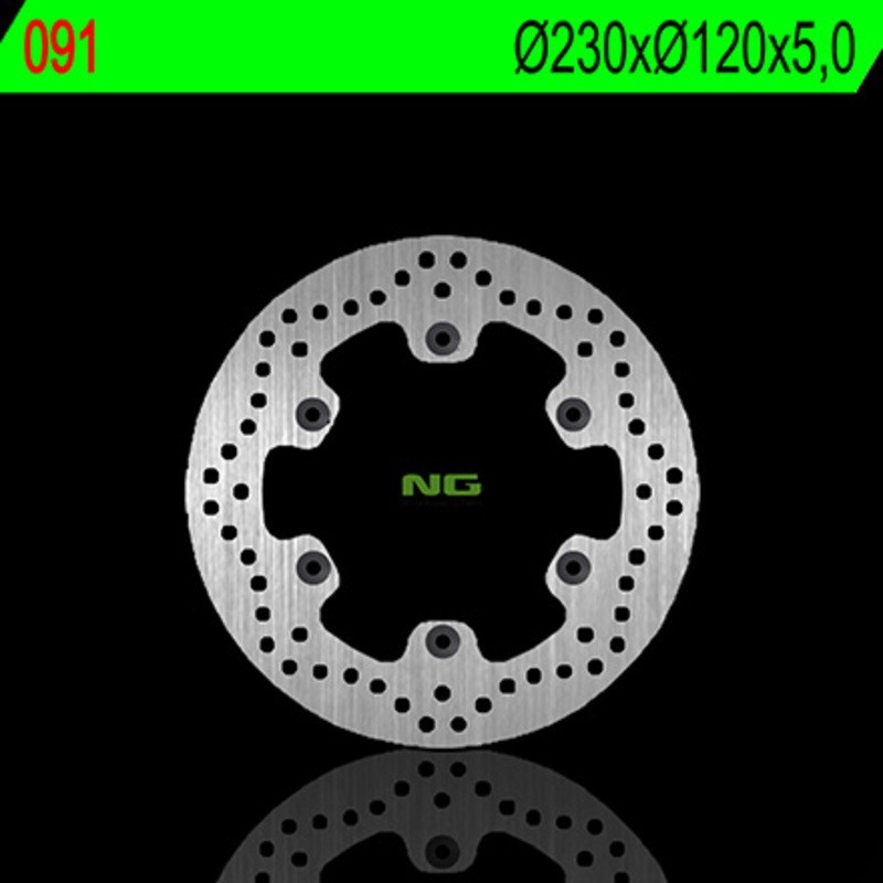 NG BRAKES ronde vaste remschijf - ref 091