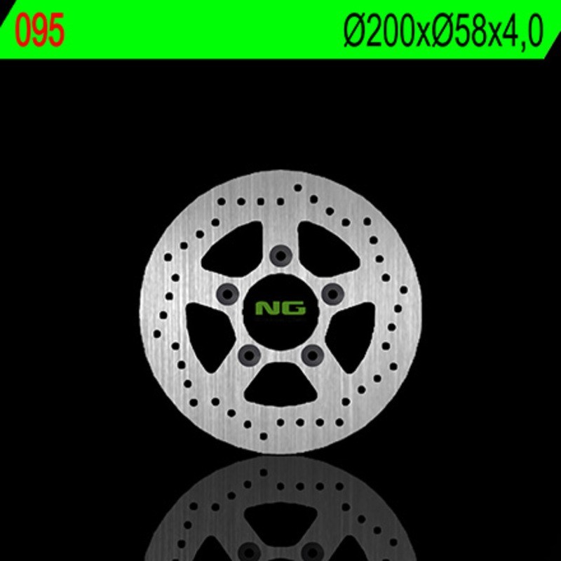 NG BRAKES ronde vaste remschijf - ref 095