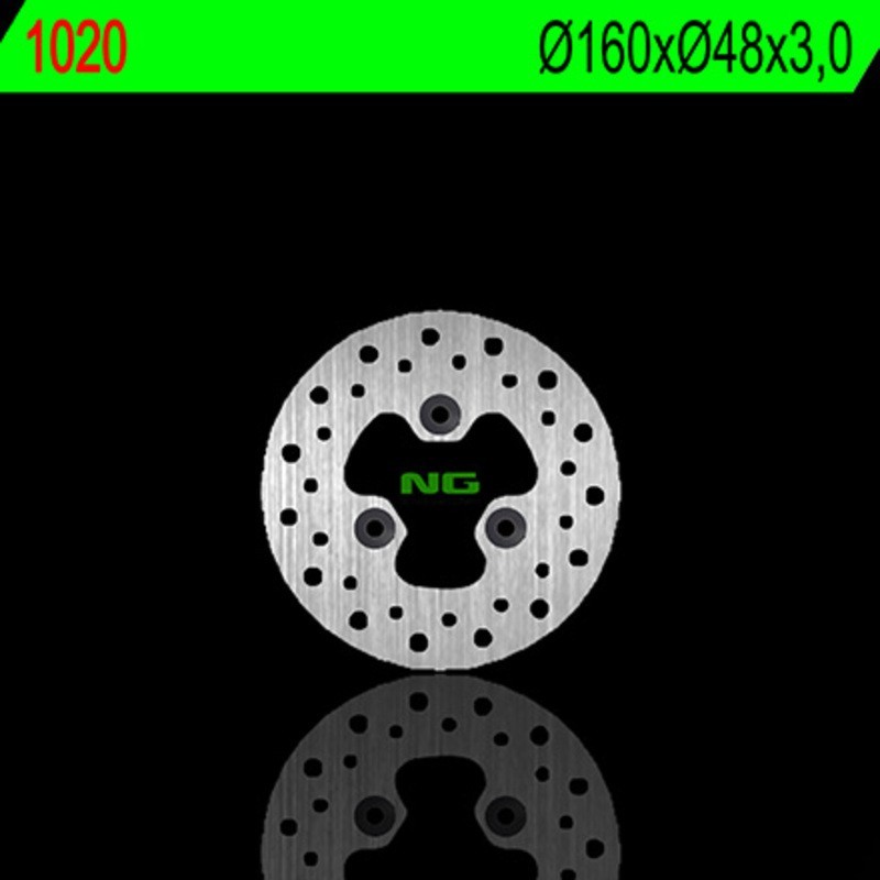 Disco de freno fijo redondo NG BRAKES - ref 1020