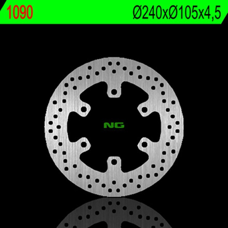 NG BRAKES ronde vaste remschijf - ref 1090