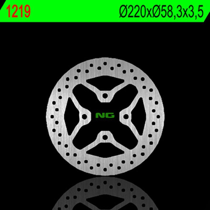 Disco de freno fijo redondo NG BRAKES - ref 1219