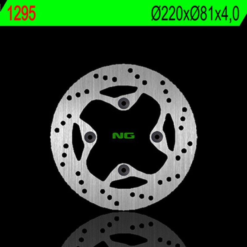 NG BRAKES rund fast bromsskiva - ref 1295