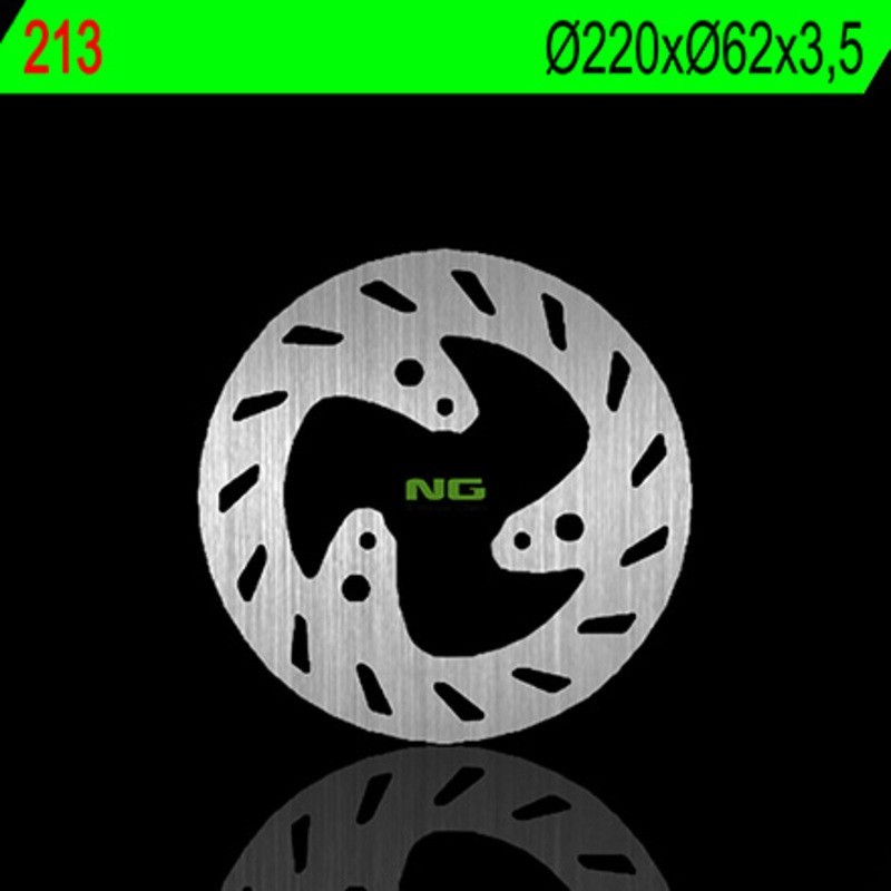 NG BRAKES rund fast bromsskiva - ref 213
