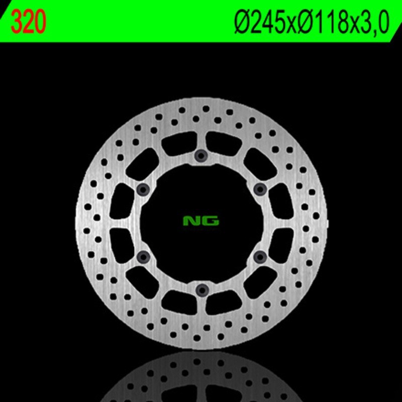 NG BRAKES round fixed brake disc - ref 320