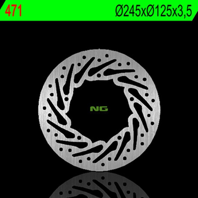 NG BRAKES round fixed brake disc - ref 471
