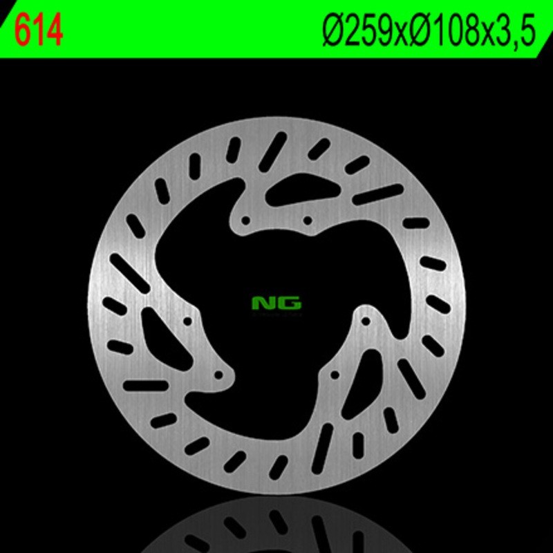 NG BRAKES round fixed brake disc - ref 614