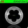 Disque de frein NG BRAKES rond fixe - ref 638