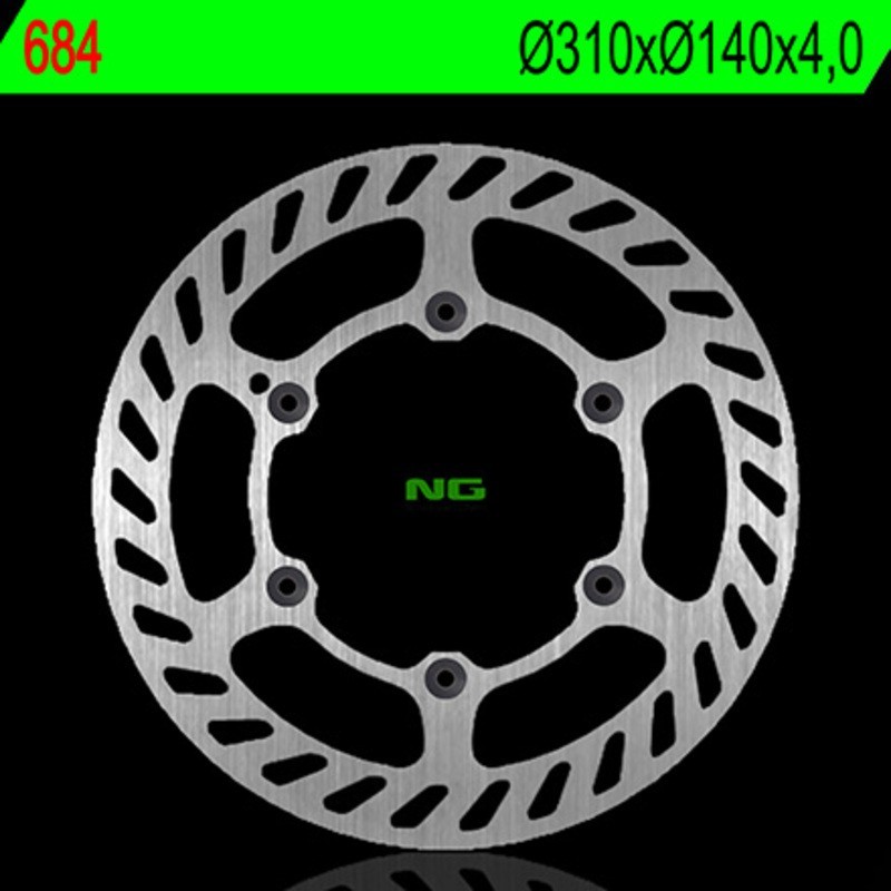 NG BRAKES round fixed brake disc - ref 684