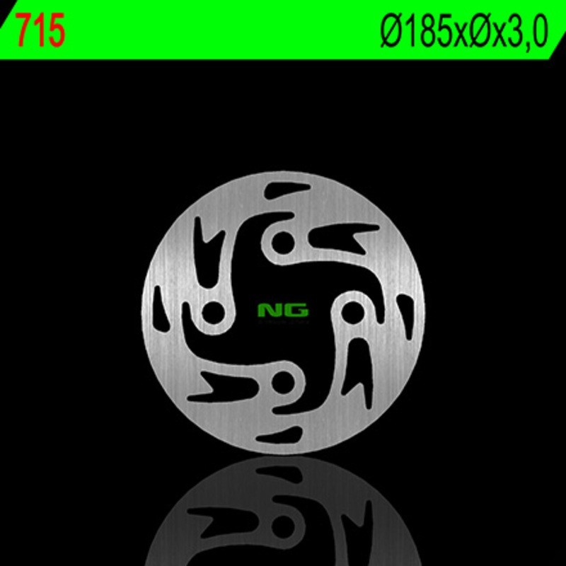 NG BRAKES round fixed brake disc - ref 715