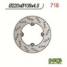 NG BRAKES round fixed brake disc - ref 718