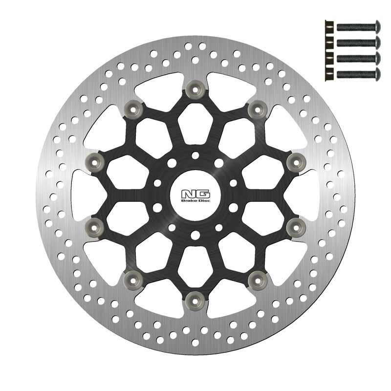 Disque de frein NG BRAKES rond flottant - ref 1837G
