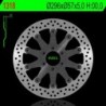 NG BRAKES okrągła pływająca tarcza hamulcowa - ref 1318