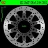 Disque de frein NG BRAKES rond flottant - ref 482